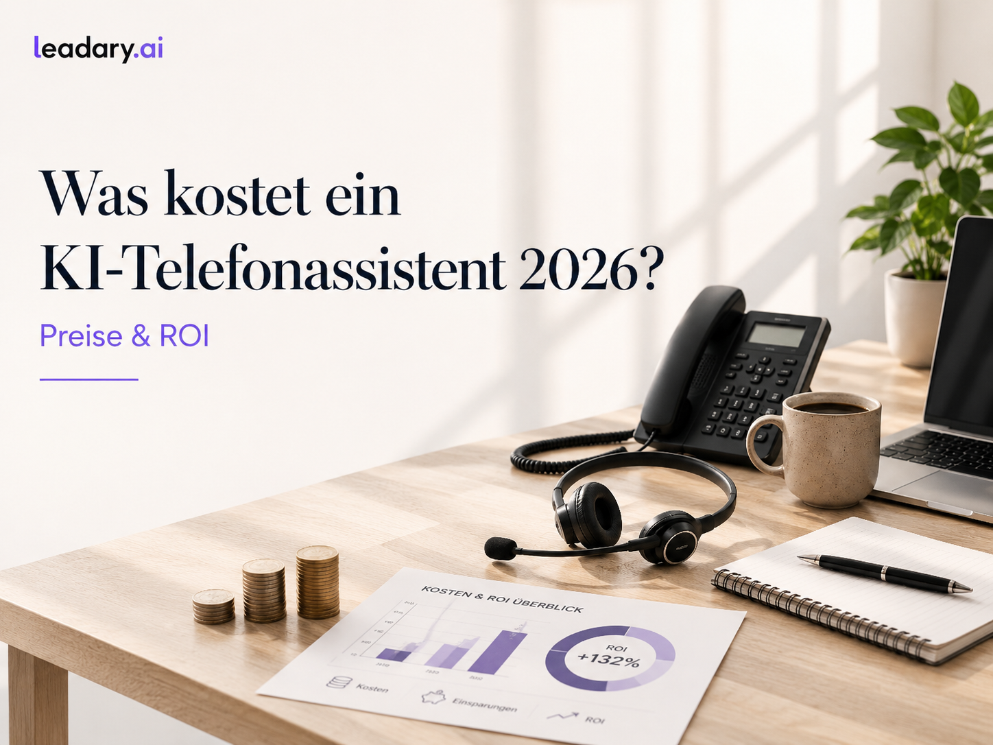 Was kostet ein KI-Telefonassistent 2026? Preise & ROI