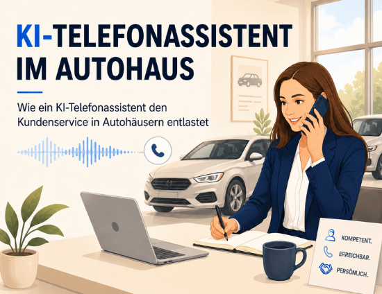 KI-Telefonassistent fürs Autohaus: Service & Termine 24/7
